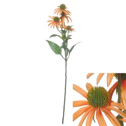 Artificial Rudbeckia Daisies Orange 73cm - R482 O1