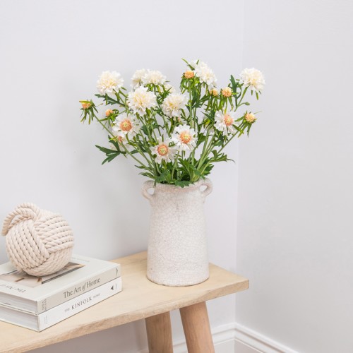 Silk Scabious Flowers Cream 72cm | Artificial Scabiosa - S094 EE3 Silk Scabious Flowers Cream 72cm | Artificial Scabiosa - S094 EE3