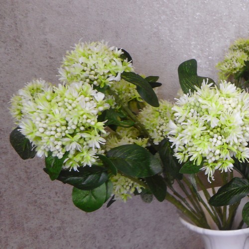 Artificial Sedum Cream Green 65cm - S041 Q2