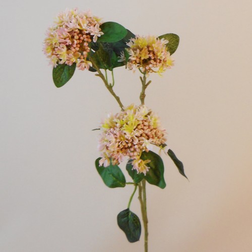 Artificial Sedum Light Pink 65cm - S067 R4