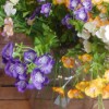 Artificial Seventh Heaven Purple 74cm - S106 I4 Artificial Seventh Heaven Purple 74cm - S106 I4