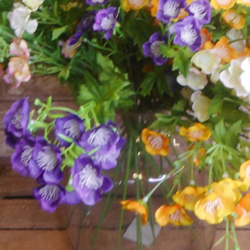 Artificial Seventh Heaven Purple 74cm - S106 I4 Artificial Seventh Heaven Purple 74cm - S106 I4