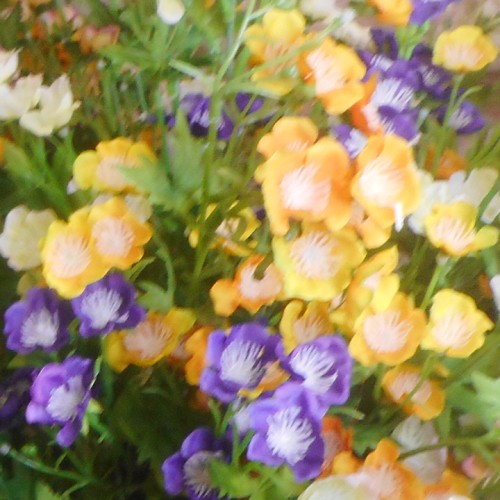 Artificial Seventh Heaven Yellow 74cm - S119 R4 Artificial Seventh Heaven Yellow 74cm - S119 R4