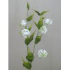 Silk Gloriosa Flame Lily White 98cm - G077 E3