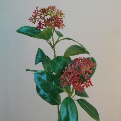 Artificial Skimmia Red 70cm - S054 LL2