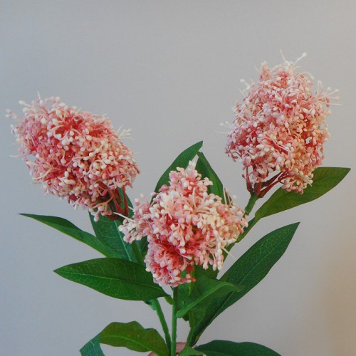 Artificial Skimmia Pink 60cm - S064 Q3