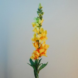 Artificial Snapdragons Yellow 93cm - S044 AA2