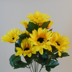 Artificial Sunflowers Bouquet 42cm - S079 M1