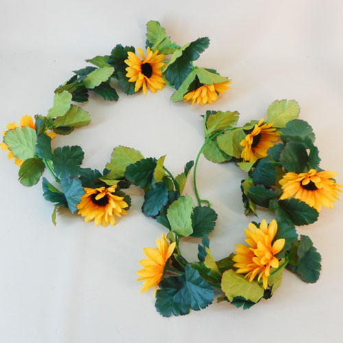 Sunflower Garland 165cm - S005a U4 Sunflower Garland 165cm - S005a U4