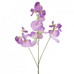 Carousel Sweet Peas Purple 74cm - S082 Q2