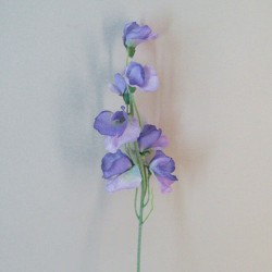 Luxury Artificial Sweet Peas Stem Lavender Purple - S105 R3