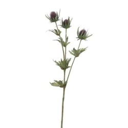 Thistle Spray Purple 66cm - T026 U4