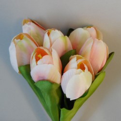 Tulip Bunch Pink 27cm - T069 KK2