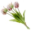 Real Touch Parrot Tulips Bundle Pink 40cm - T024 Real Touch Parrot Tulips Bundle Pink 40cm - T024