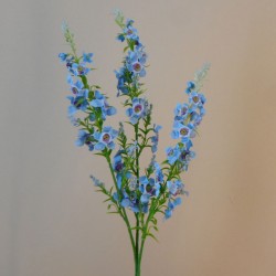 Artificial Verbascum Blue 75cm - C143 