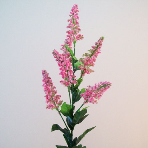 Artificial Veronica Cottage Garden Flowers Pink 87cm - V018 R3