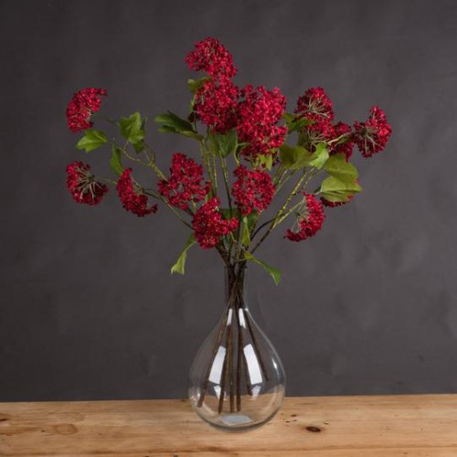 Artificial Viburnum Red 63cm - V039 I1