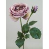 Artificial Vintage Roses Purple 48cm - R074 O2