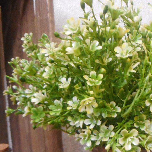 Artificial Wax Flower Plants White 38cm - W011 