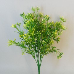 Artificial Wax Flowers Buds Yellow - WAX005 