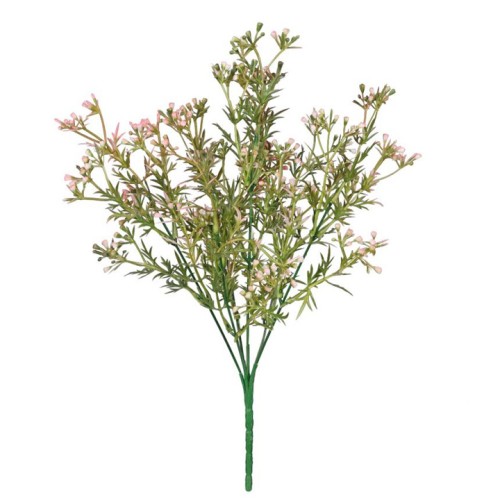 Artificial Wax Flowers Buds Pink - WAX002 GG2