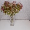 Short Stem Artificial Wax Flower Buds Mulberry 36cm - W067 