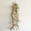 Artificial Wild Flowers Garland Pink 180cm - W055 JJ4