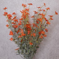 Artificial Wild Flower Plants Orange 45cm - W008 N1
