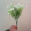 Artificial Wild Flowers Plants White 39cm - W007 DD4 Artificial Wild Flowers Plants White 39cm - W007 DD4