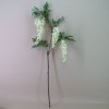 Artificial Wisteria Three White Flowers 94cm - W024A