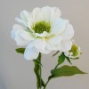 Zinnia and Bud Cream 43.5cm - Z040 T2