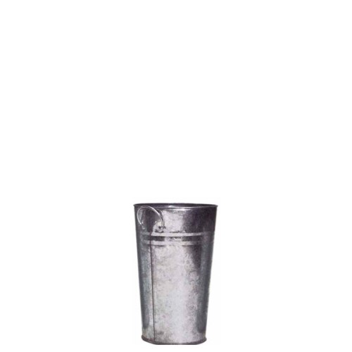 20cm Galvanised Flower Vase - GAL013 20cm Galvanised Flower Vase - GAL013