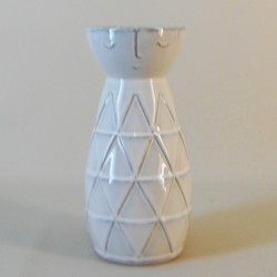 Abby Face Vase Grey 25cm - VS011 2C