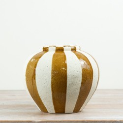 Betty Vase Mustard 24.5cm - VS038