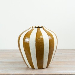 Betty Vase Mustard 27cm - VS016