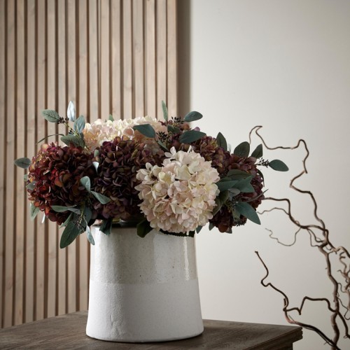 Cream with Grey Fleck Large Ceramic Vase 26cm - VS039 11B Cream with Grey Fleck Large Ceramic Vase 26cm - VS039 11B