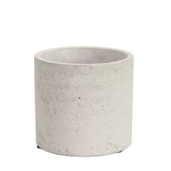 Round Cement Flower Pot 11cm - POT001 2E