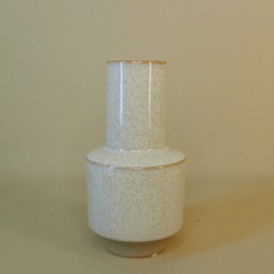 Ceramic Ridge Flower Vase Cloud - VS006 2D