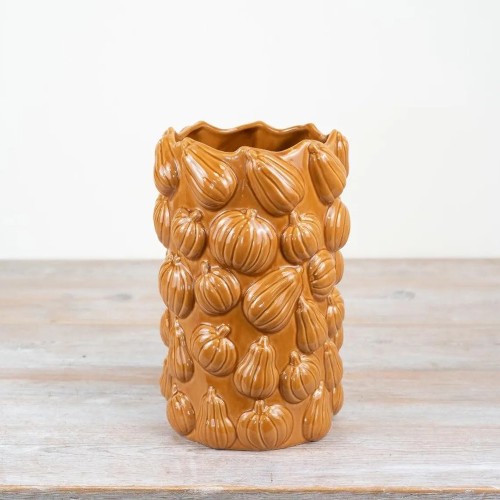 Tall Pumpkin Vase 24.5cm - VS096