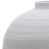 Tiber Matt White Ceramic Vase 28cm - VS034
