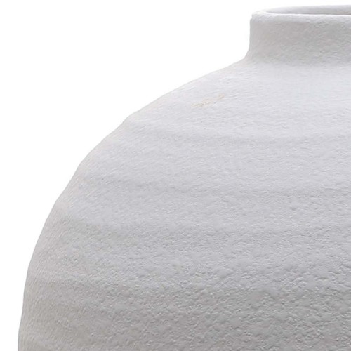 Tiber Matt White Ceramic Vase 28cm - VS034