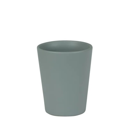 Vienna Ceramic Plant Pot Cover Matt Grey 12cm - POT020 