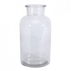 Chunky Glass Apothecary Flower Vase 30cm - GL057 