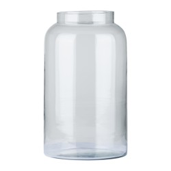 Clear Glass Bottle Flower Vase 29cm - GL008 4E
