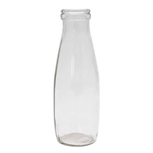Milk Bottle Vase Clear Glass 21cm - GL098 Milk Bottle Vase Clear Glass 21cm - GL098