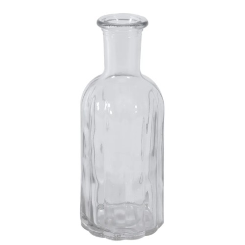Mollie Bottle Flower Vase Clear 19cm - GL070 1B Mollie Bottle Flower Vase Clear 19cm - GL070 1B