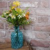 Small Artificial Daisy and Blossom Bundle Yellow 23cm - D063 B3