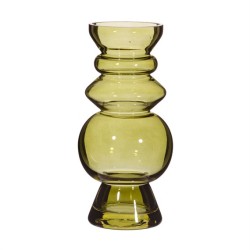 Home Store Clear Glass Bottle Flower Vase 16cm - VS043 9C