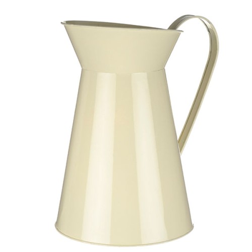 29cm Cream Enamel Jug - CJ001 