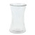 20cm Curling Hand Tied Flower Vase Recycled Glass - GL026 7C